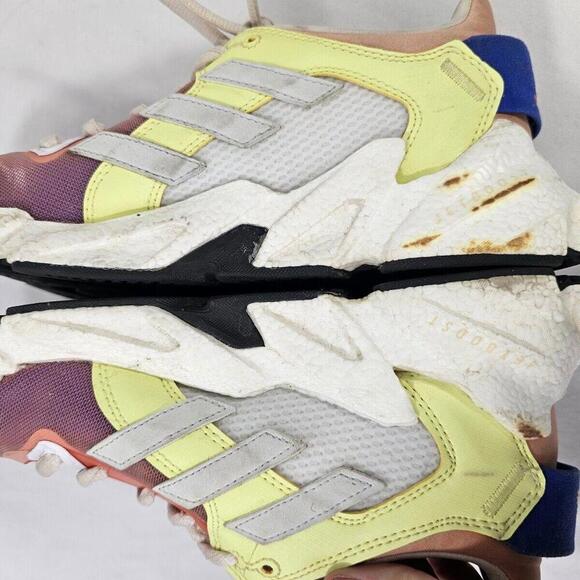 Adidas x Karlie Kloss X9000 Women's Size 7.5 Sneakers White Yellow S24028 Read - Picture 7 of 11